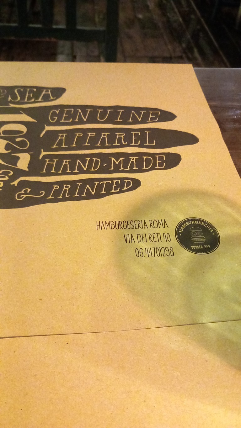 Hamburgeseria Burger Bar menu 1