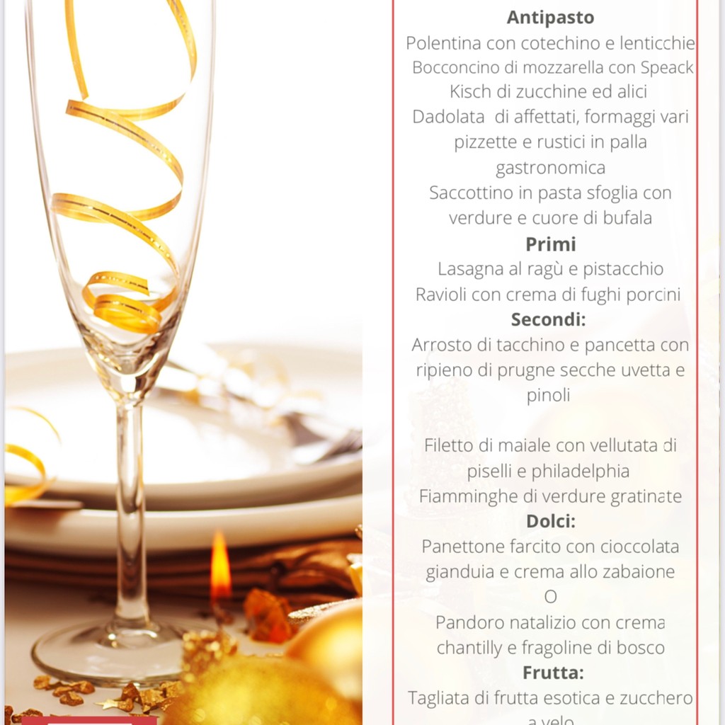 Il Pappagallo Bar menu 1