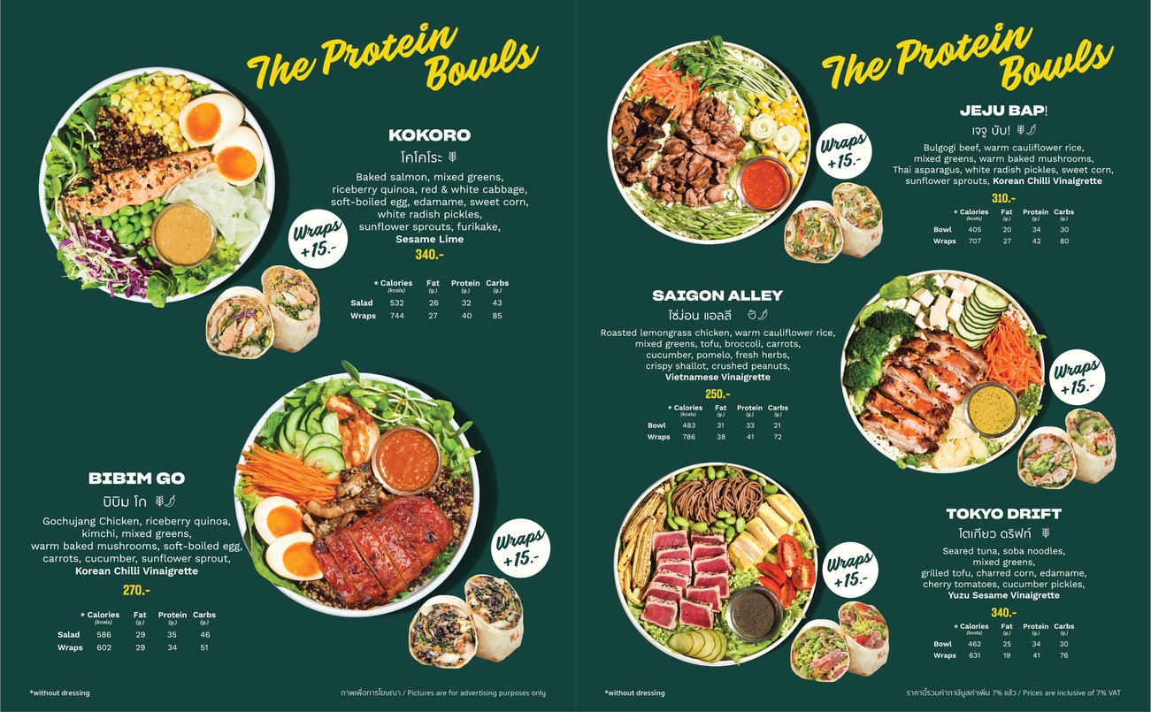 SaladStop! Chidlom menu 3