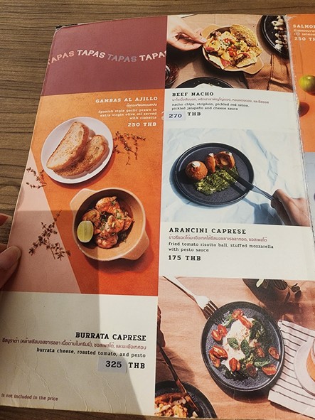 Nam Nam Pasta and Tapas @Central Ladprao