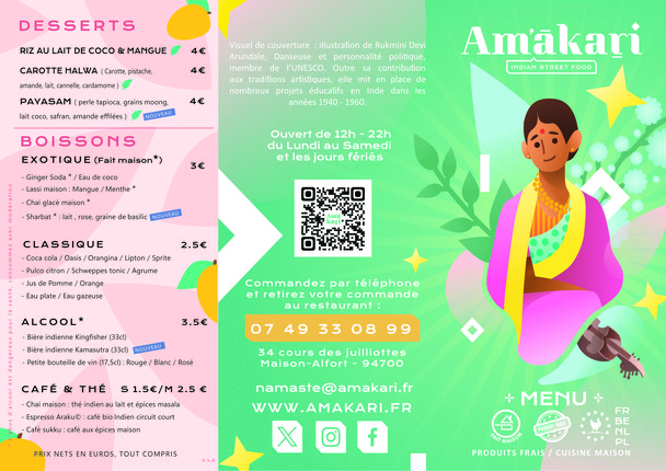 Amakari Maisons-Alfort - Street food Indienne