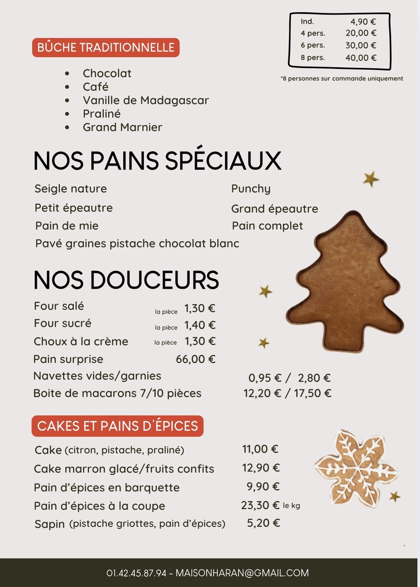 maison joel menu 1