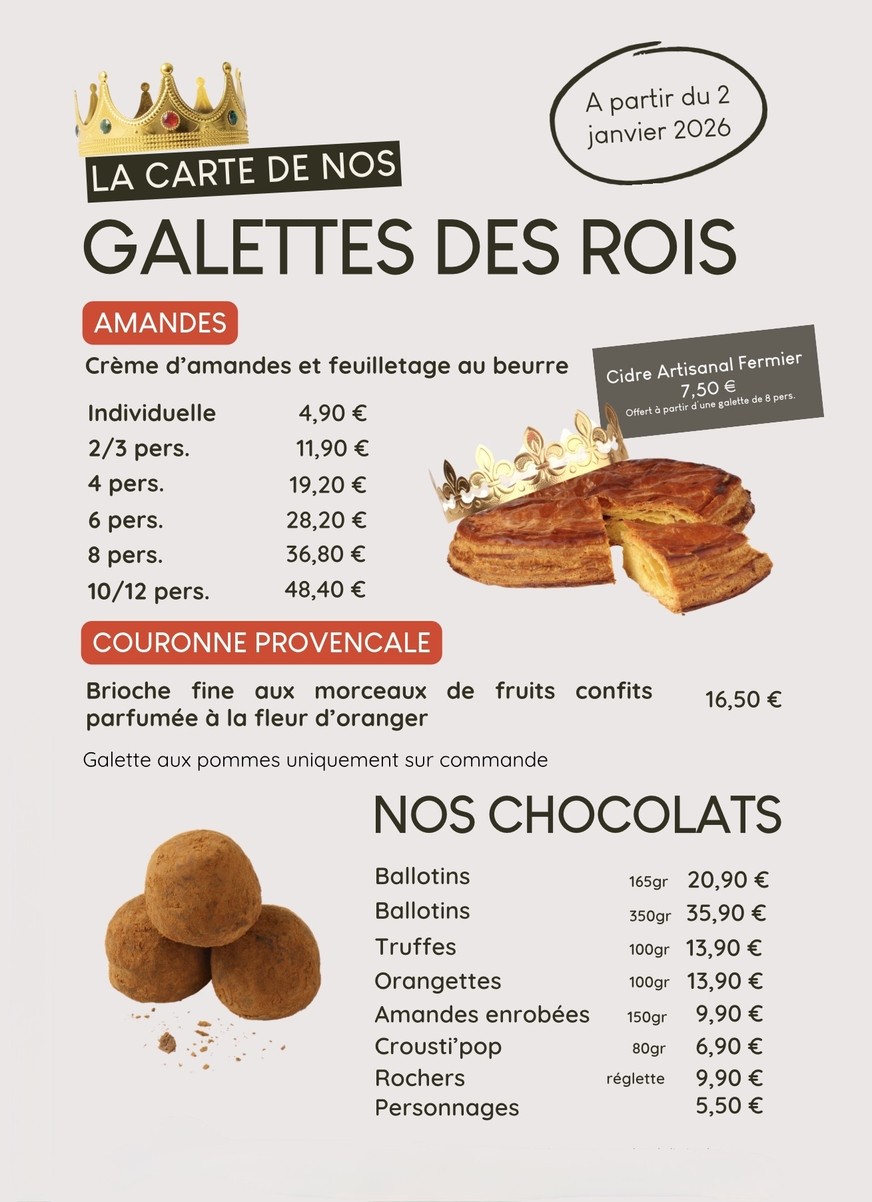 maison joel menu 2