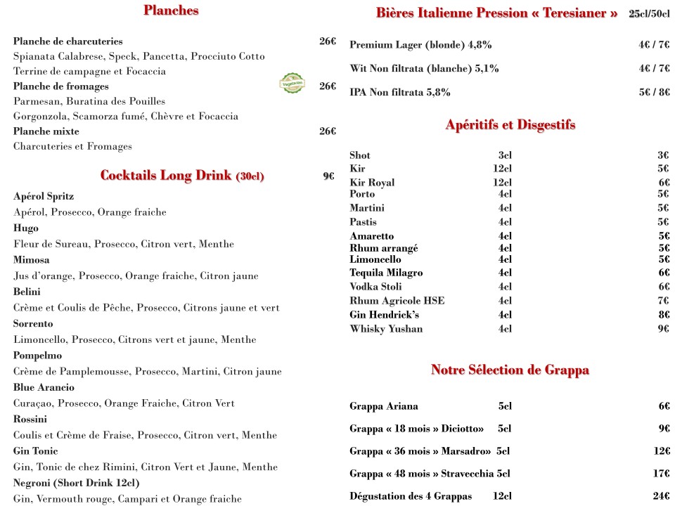 Chez Gusto menu 3