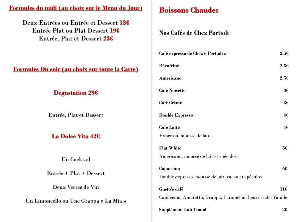 Chez Gusto menu 6