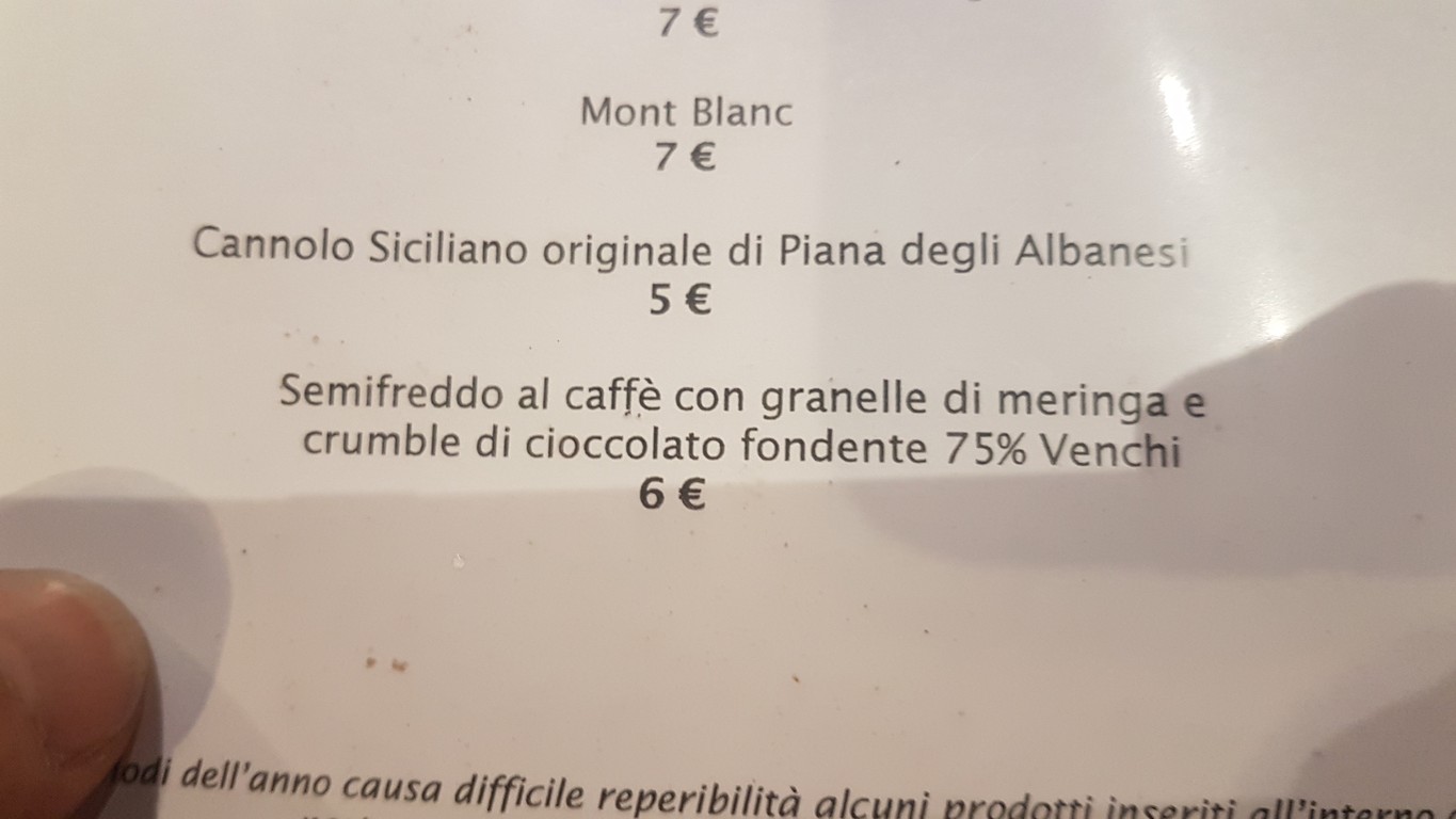 Enoteca Colombo menu 2