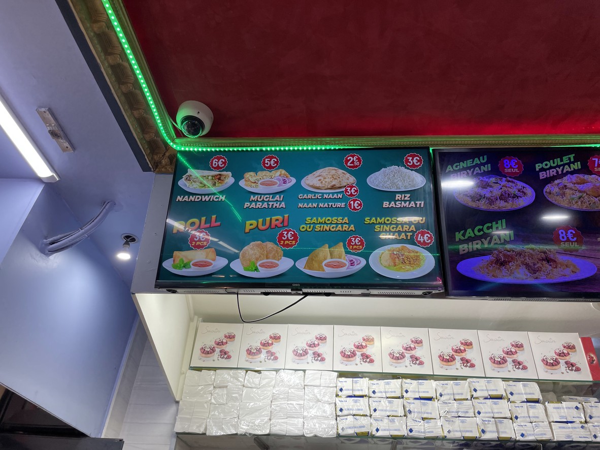 Shah Restaurant and Sweet menu 2