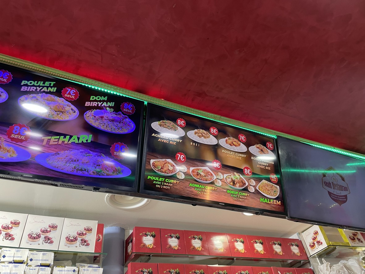 Shah Restaurant and Sweet menu 4