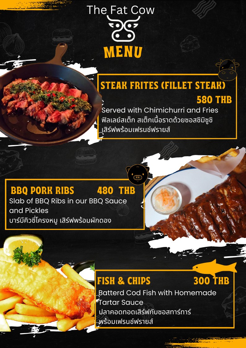 The Fat Cow menu 10