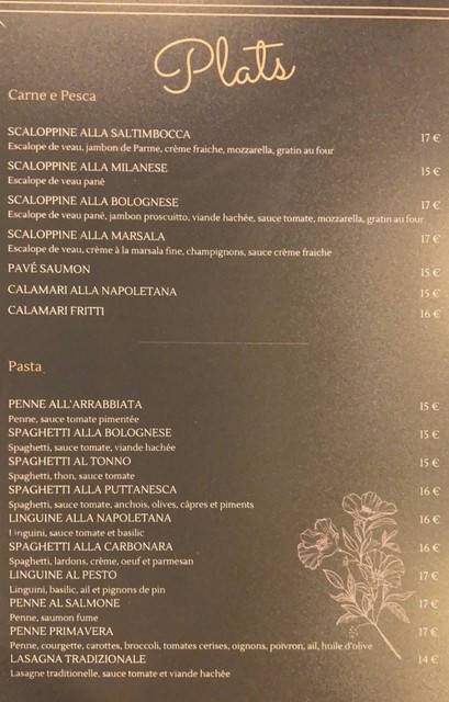 PRIMAVERA - Pizzeria Paris 10