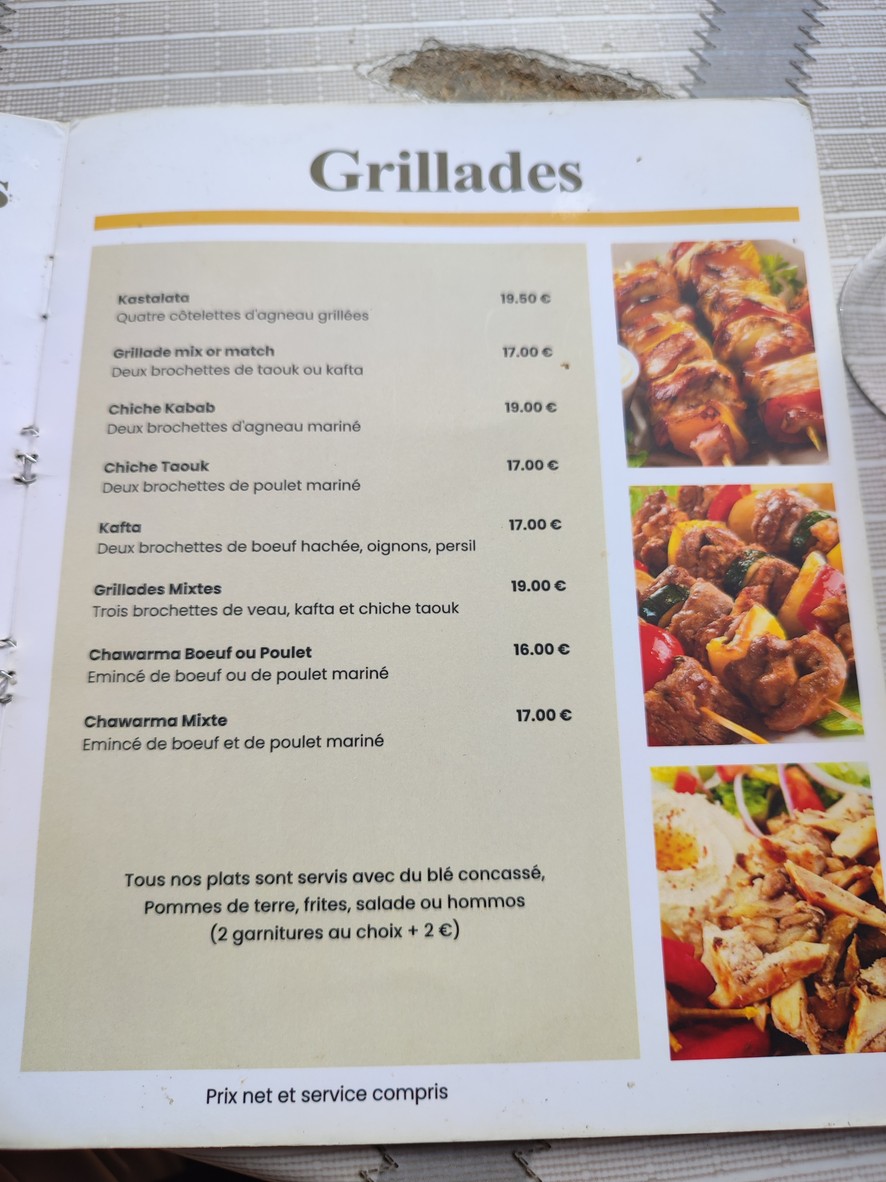 Beity menu 3