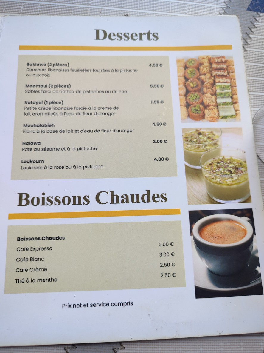 Beity menu 4