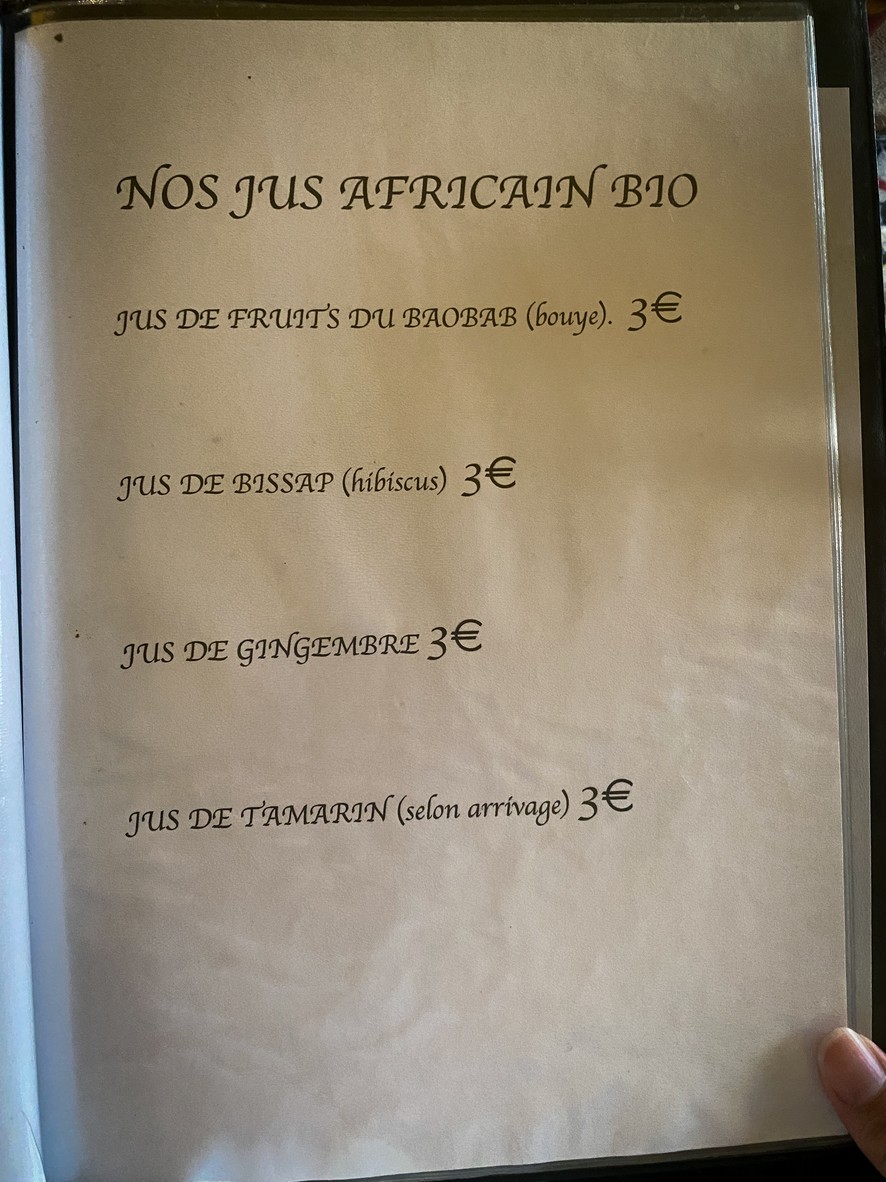Le 15-17 Chez Khar menu 4