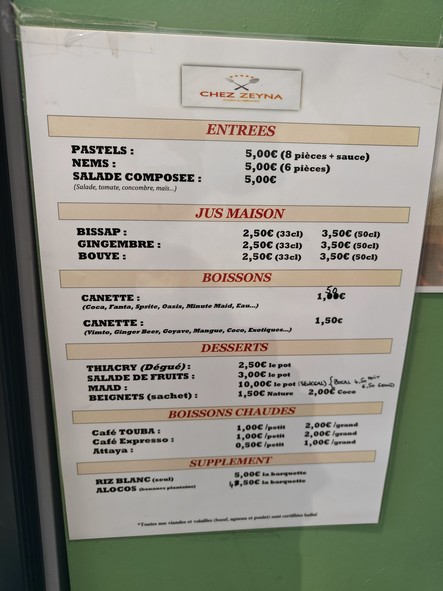 Chez Zeyna (Senegalese)