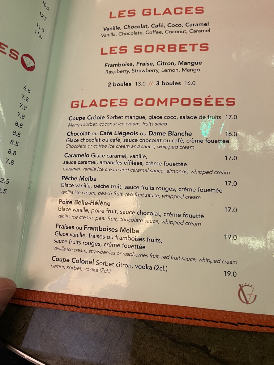 Coffee 5 Jorges menu 2