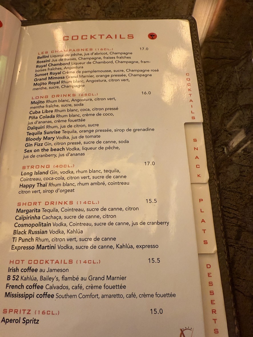 Coffee 5 Jorges menu 3