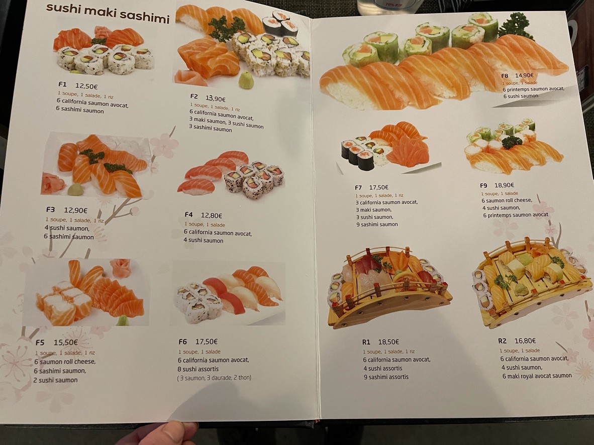 New Susama menu 2