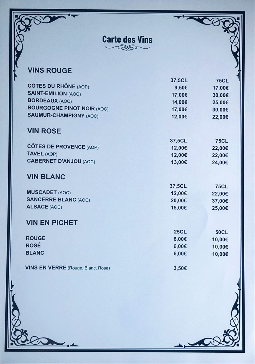 Rivières d’himalaya menu 9
