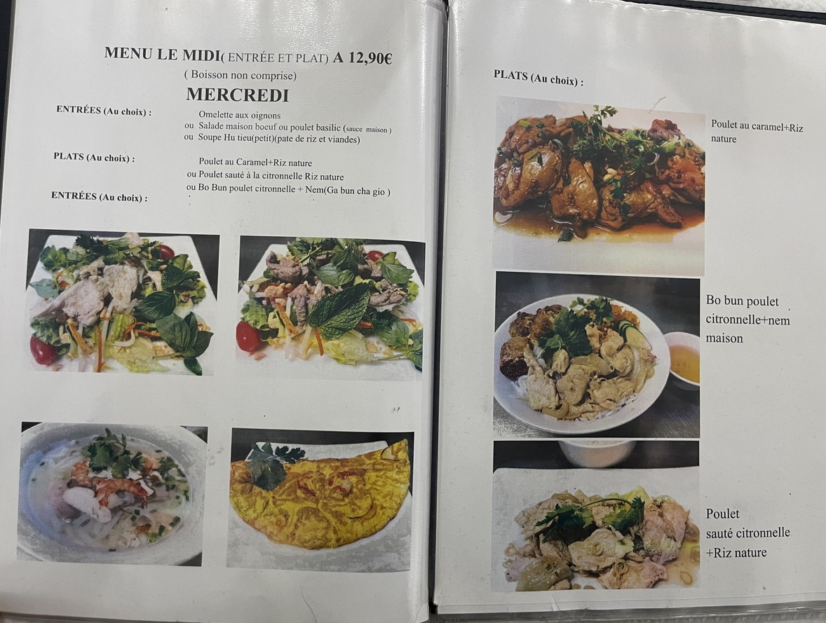 Dong Nai menu 2