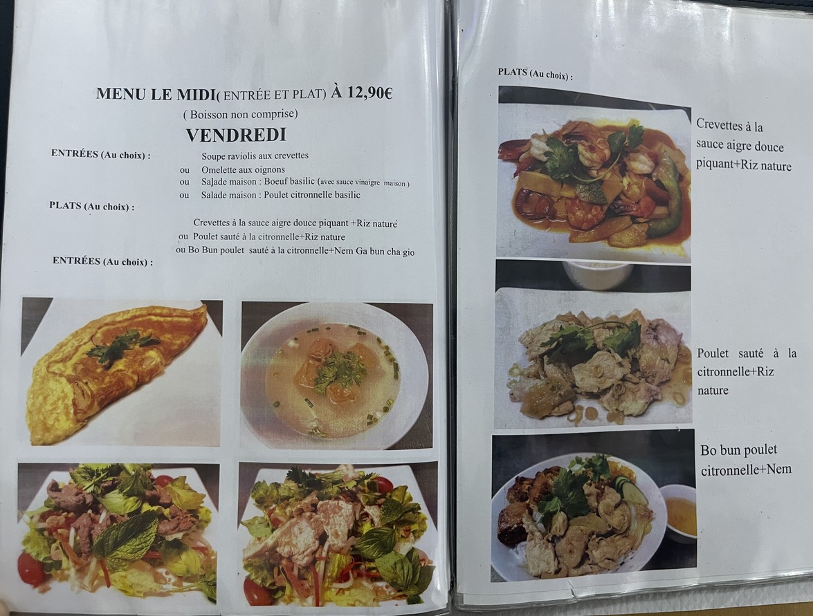 Dong Nai menu 3