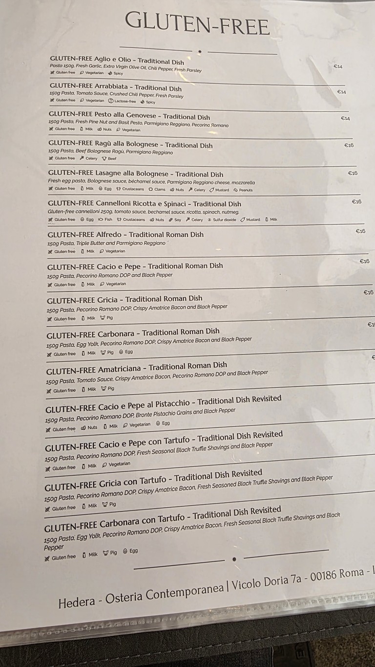Hedera - Osteria Contemporanea menu 5