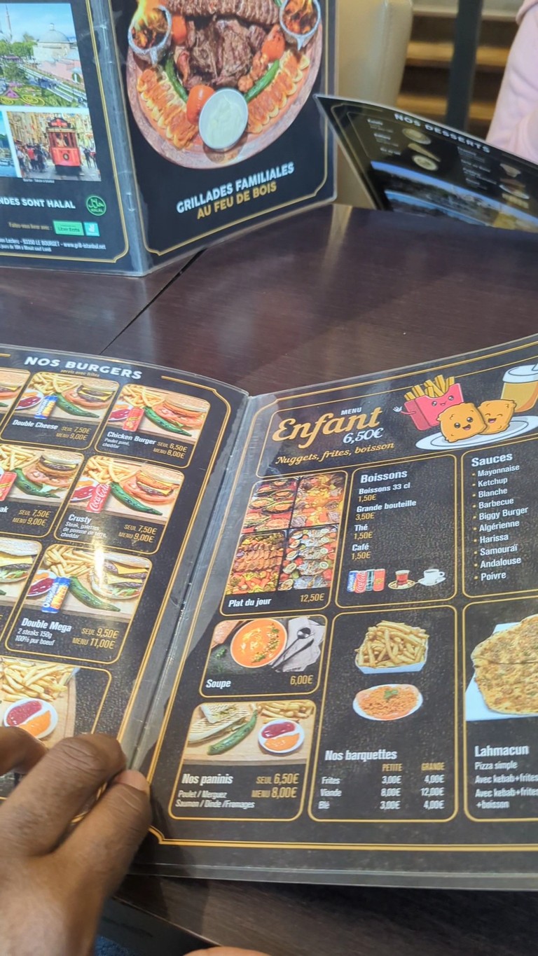 Istanbul Grill menu 5