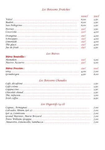 Verona menu 7