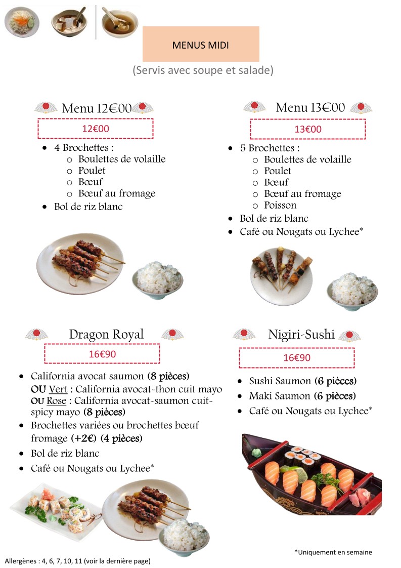 Maki Sushi Tokyo menu 2