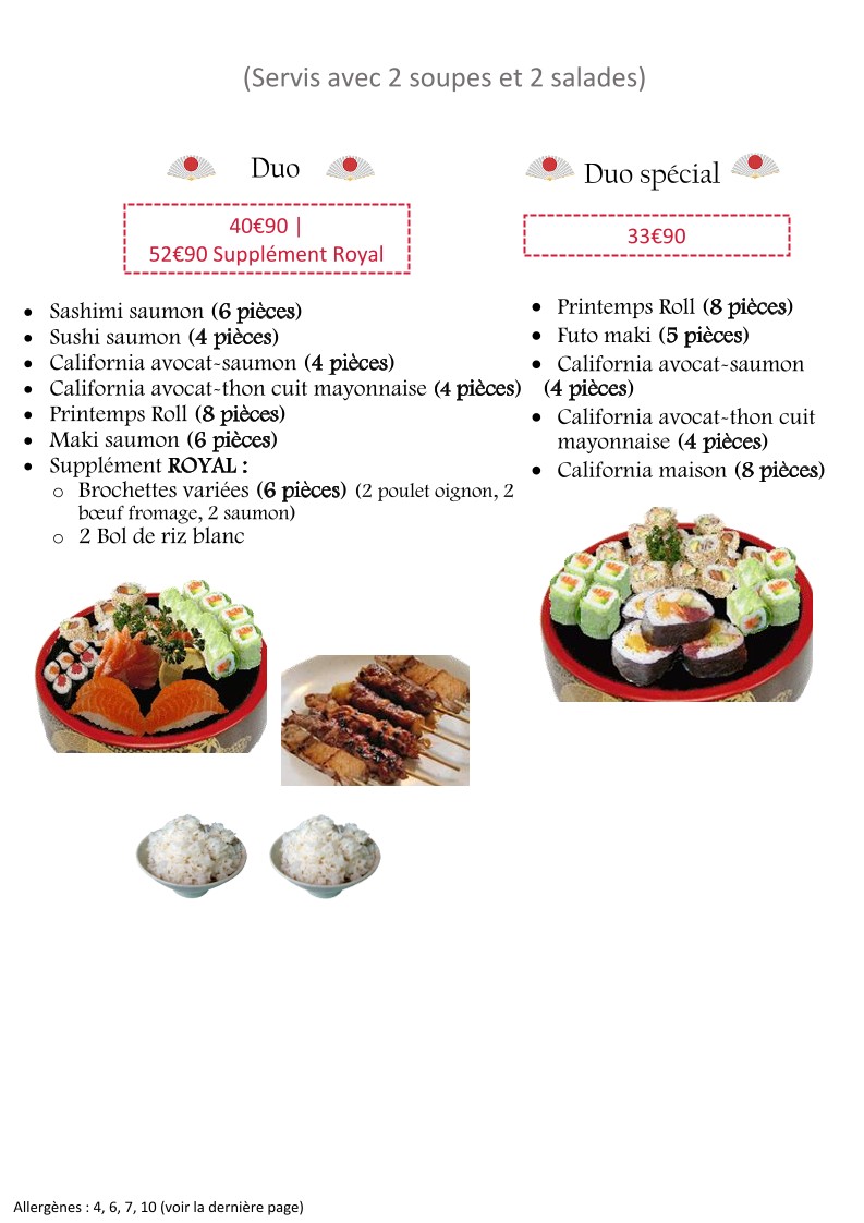 Maki Sushi Tokyo menu 3