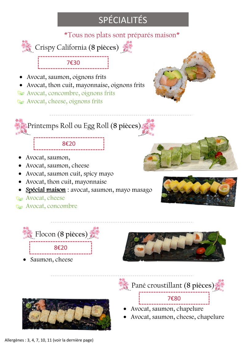 Maki Sushi Tokyo menu 9