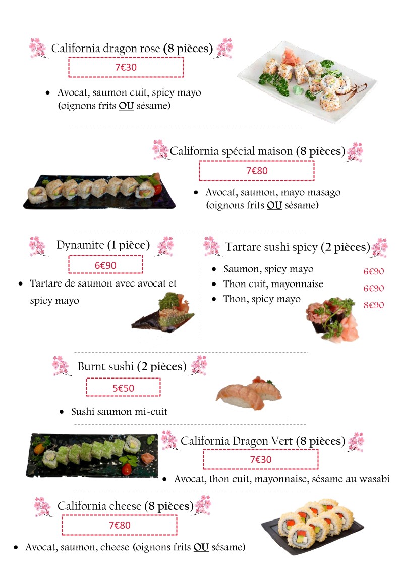Maki Sushi Tokyo menu 10
