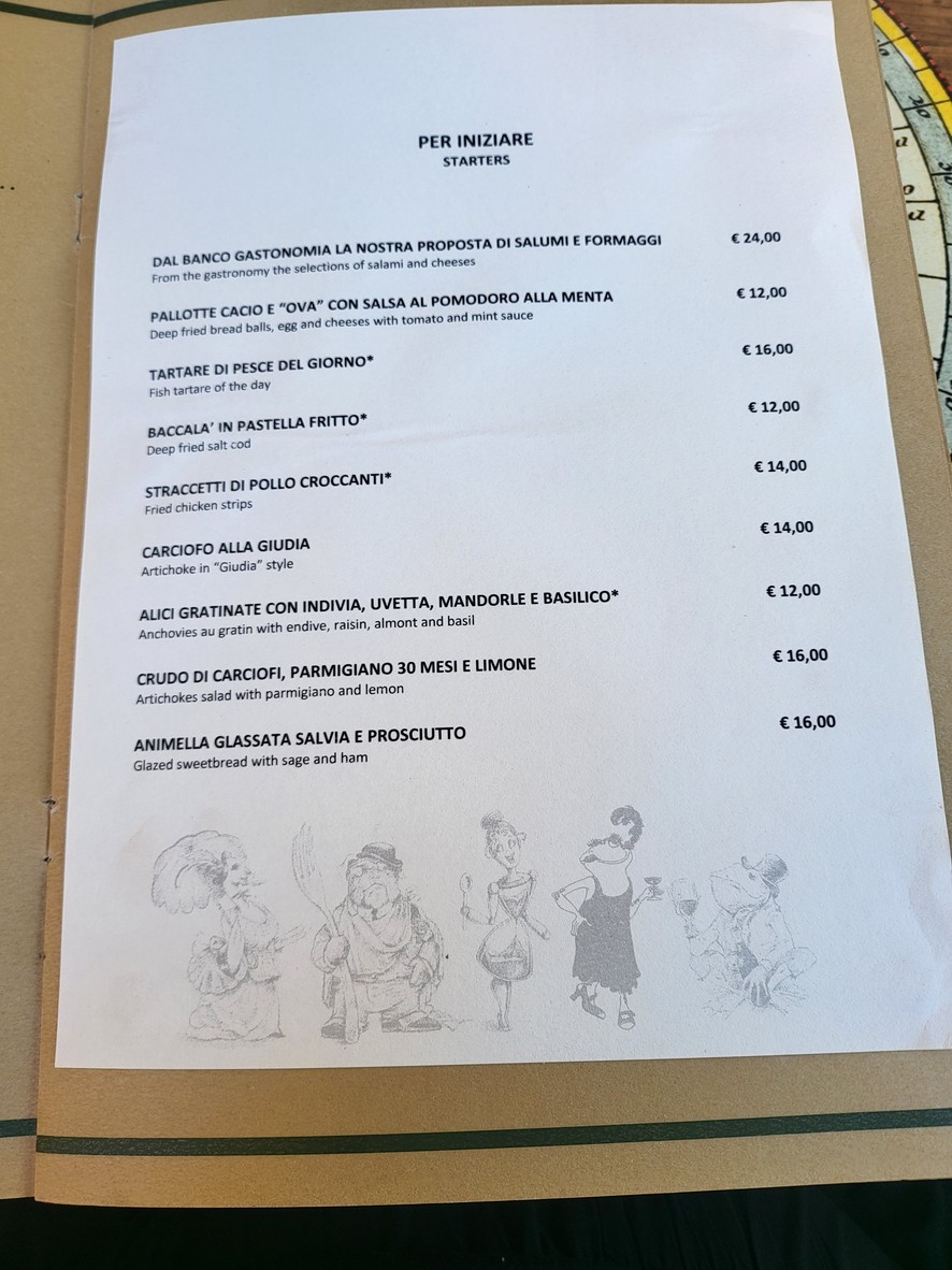 da Etta menu 1