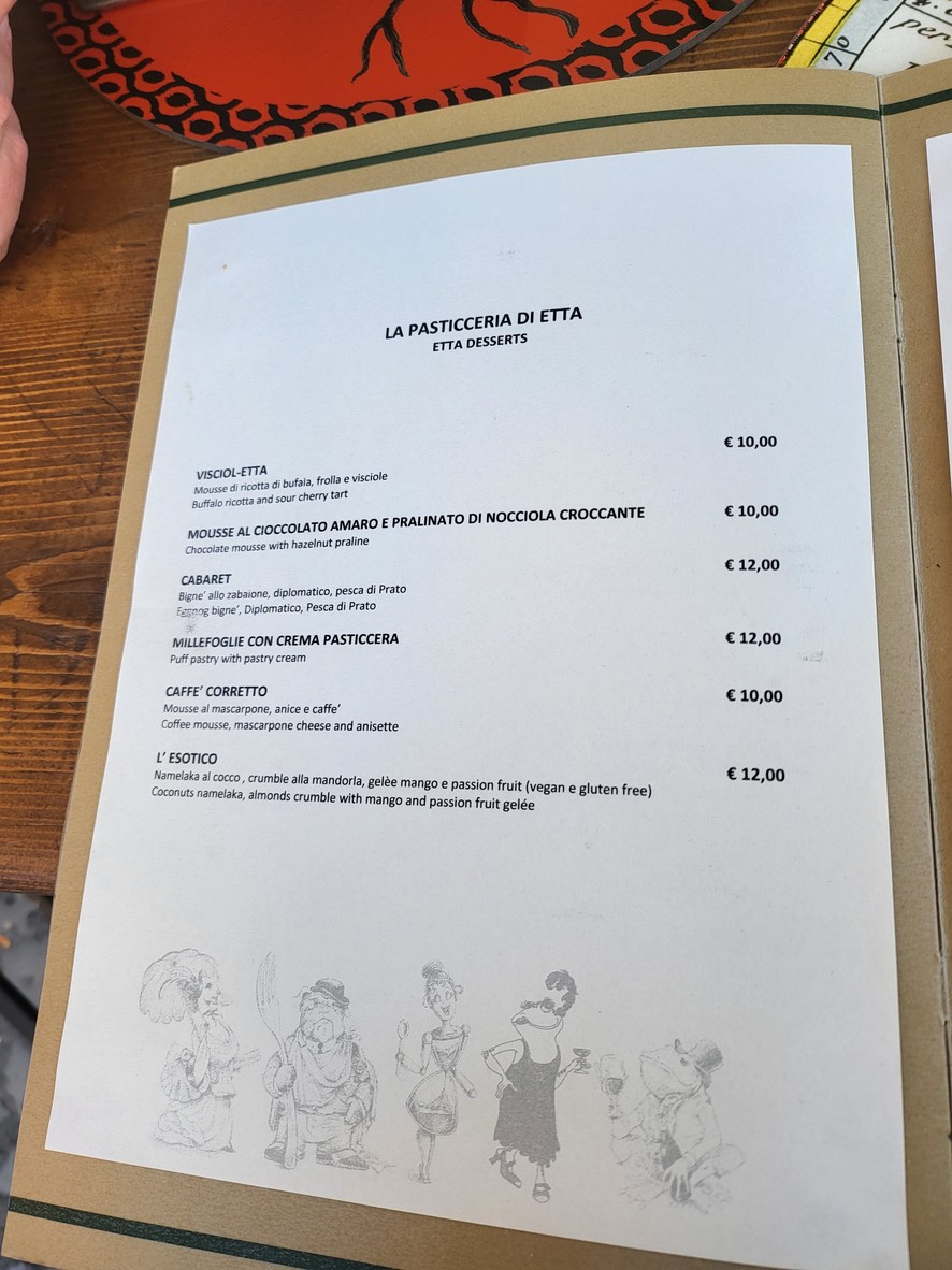 da Etta menu 3