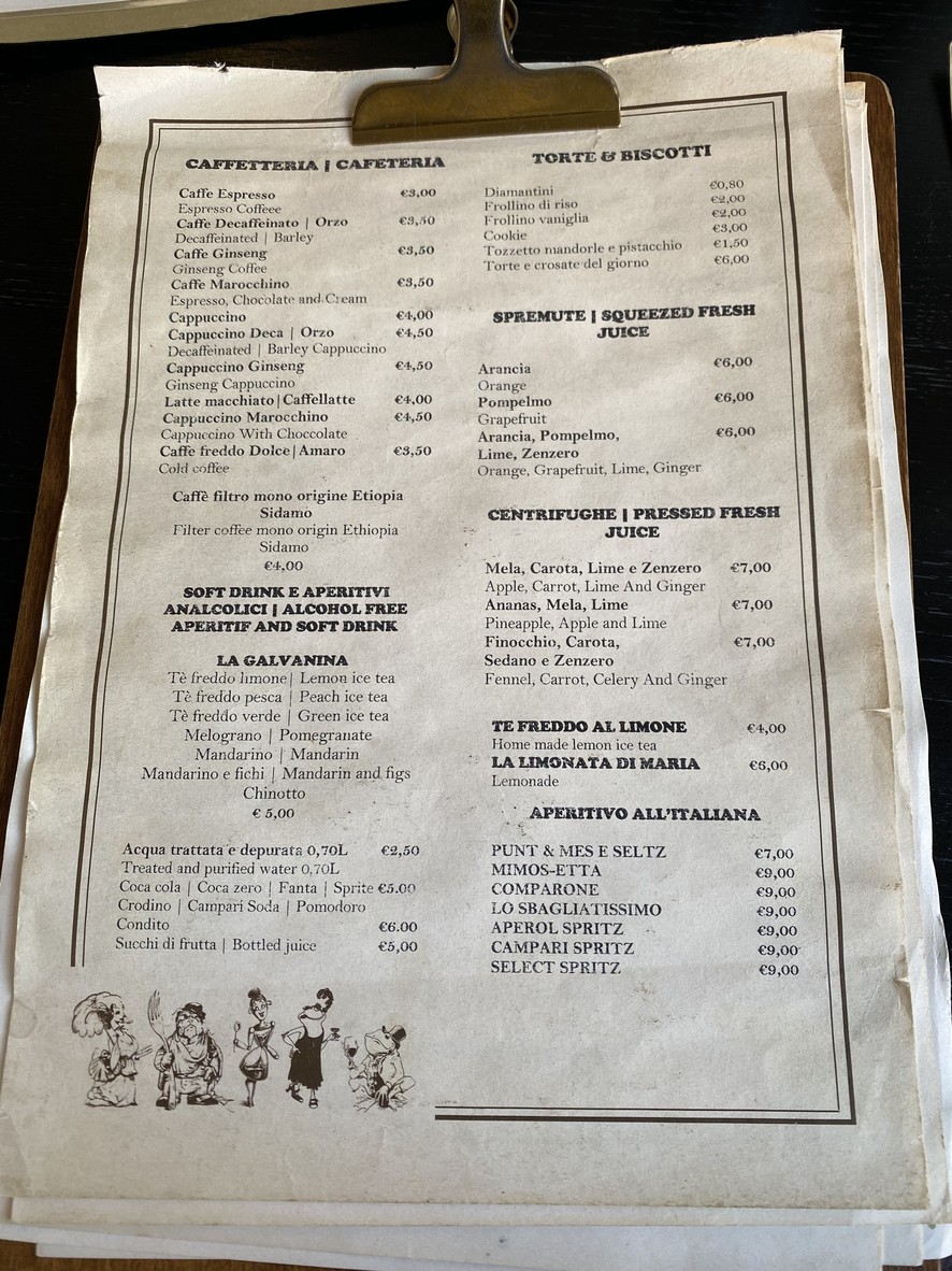 da Etta menu 4