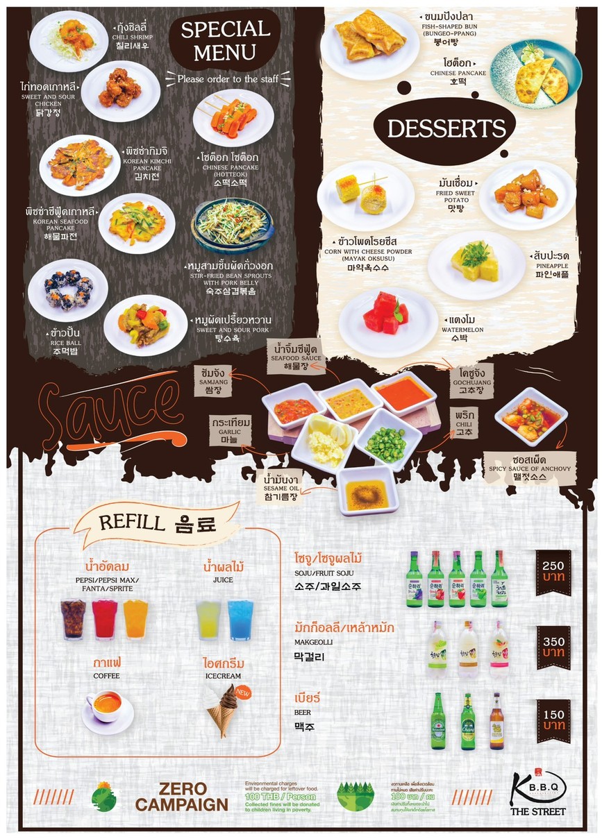 KBBQ The Street Ratchada menu 3