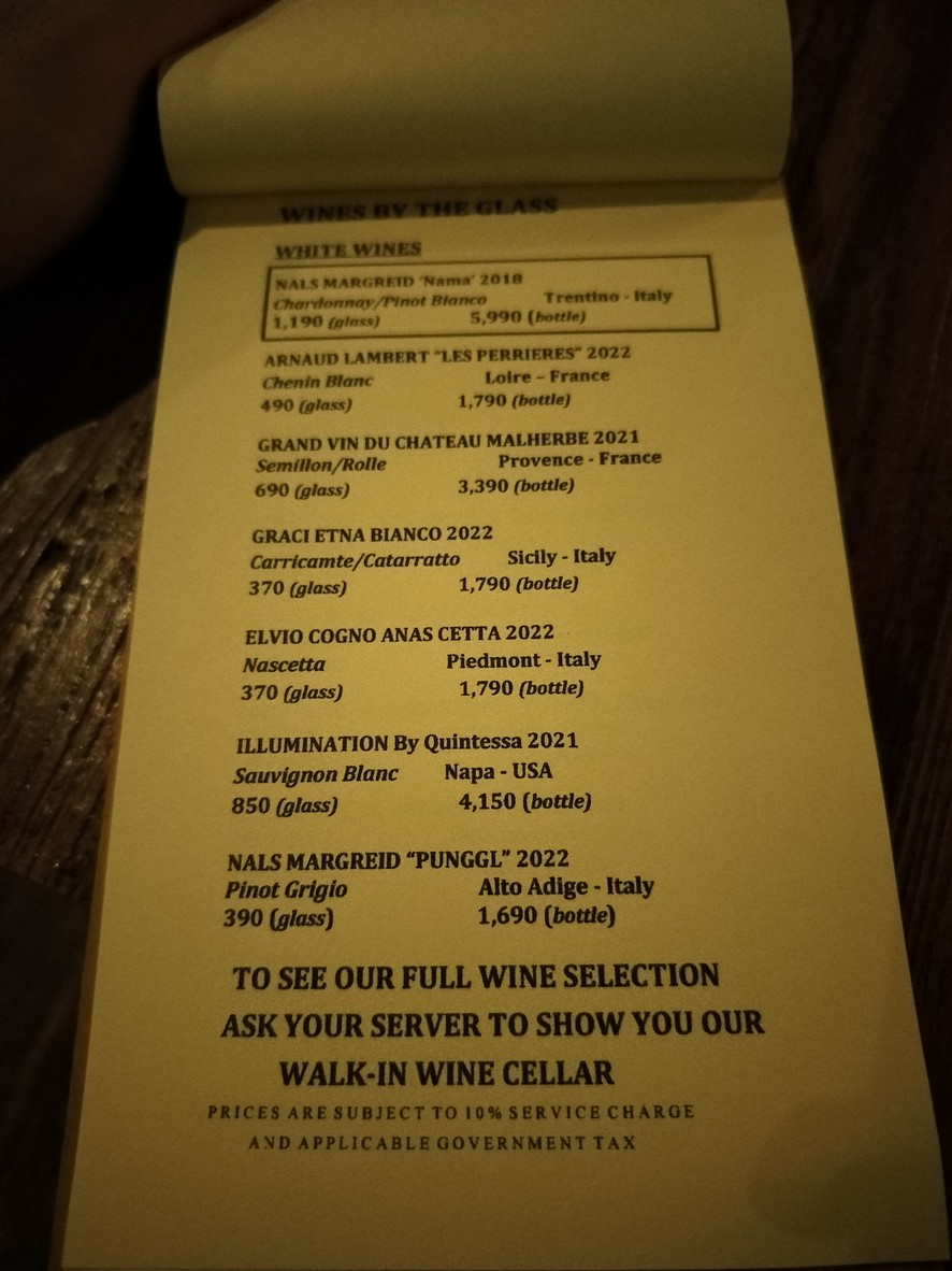 La Casa Nostra menu 6