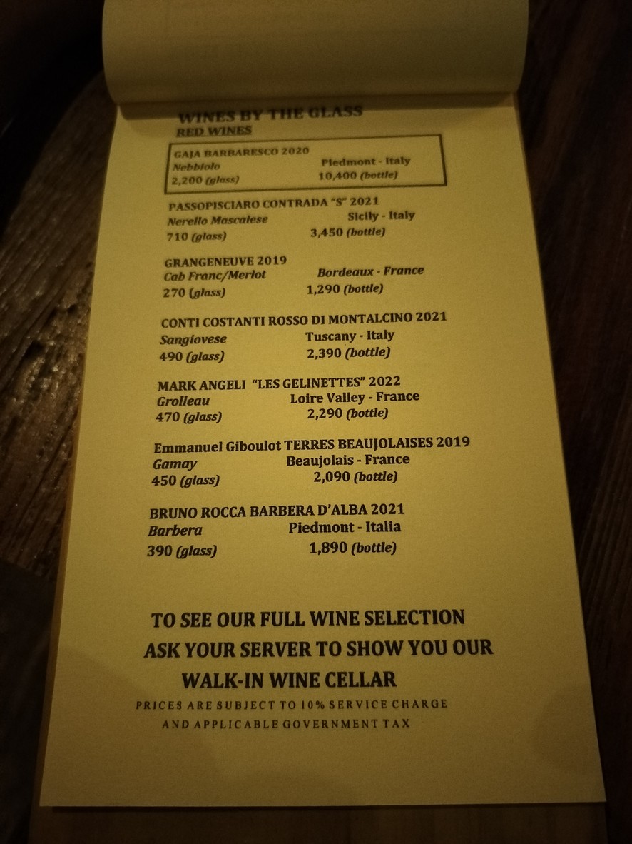 La Casa Nostra menu 8