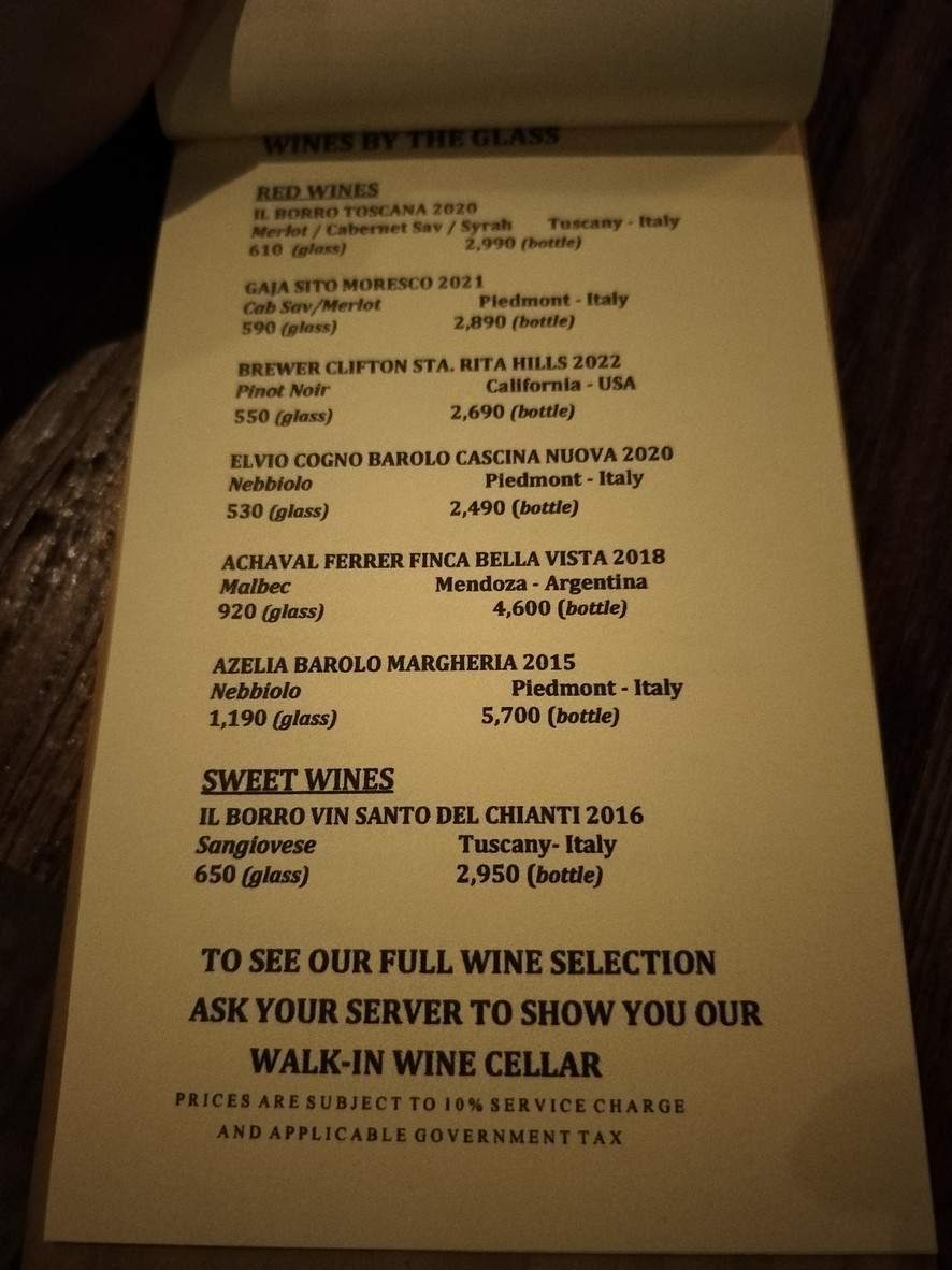 La Casa Nostra menu 9