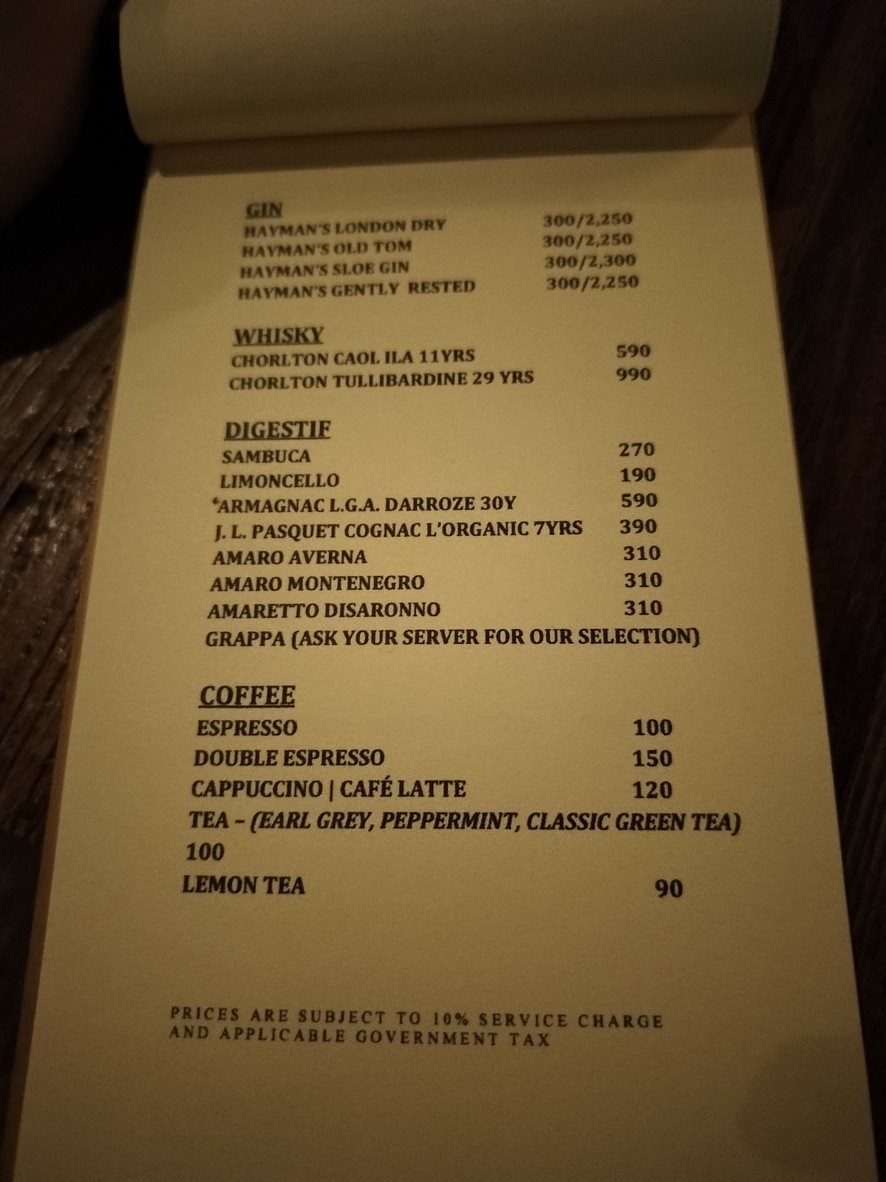 La Casa Nostra menu 10