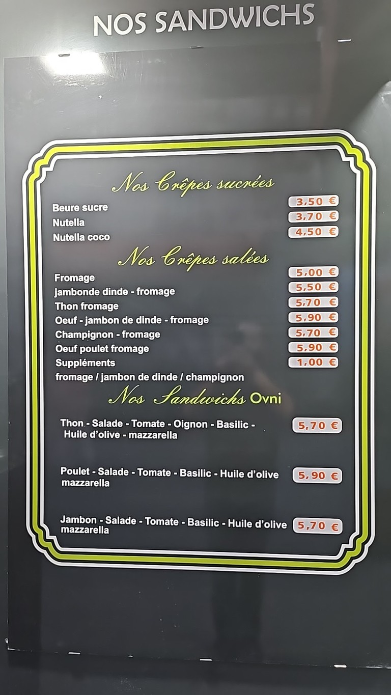 Pizza Jumin - Poulet Rôtisserie Salades menu 1