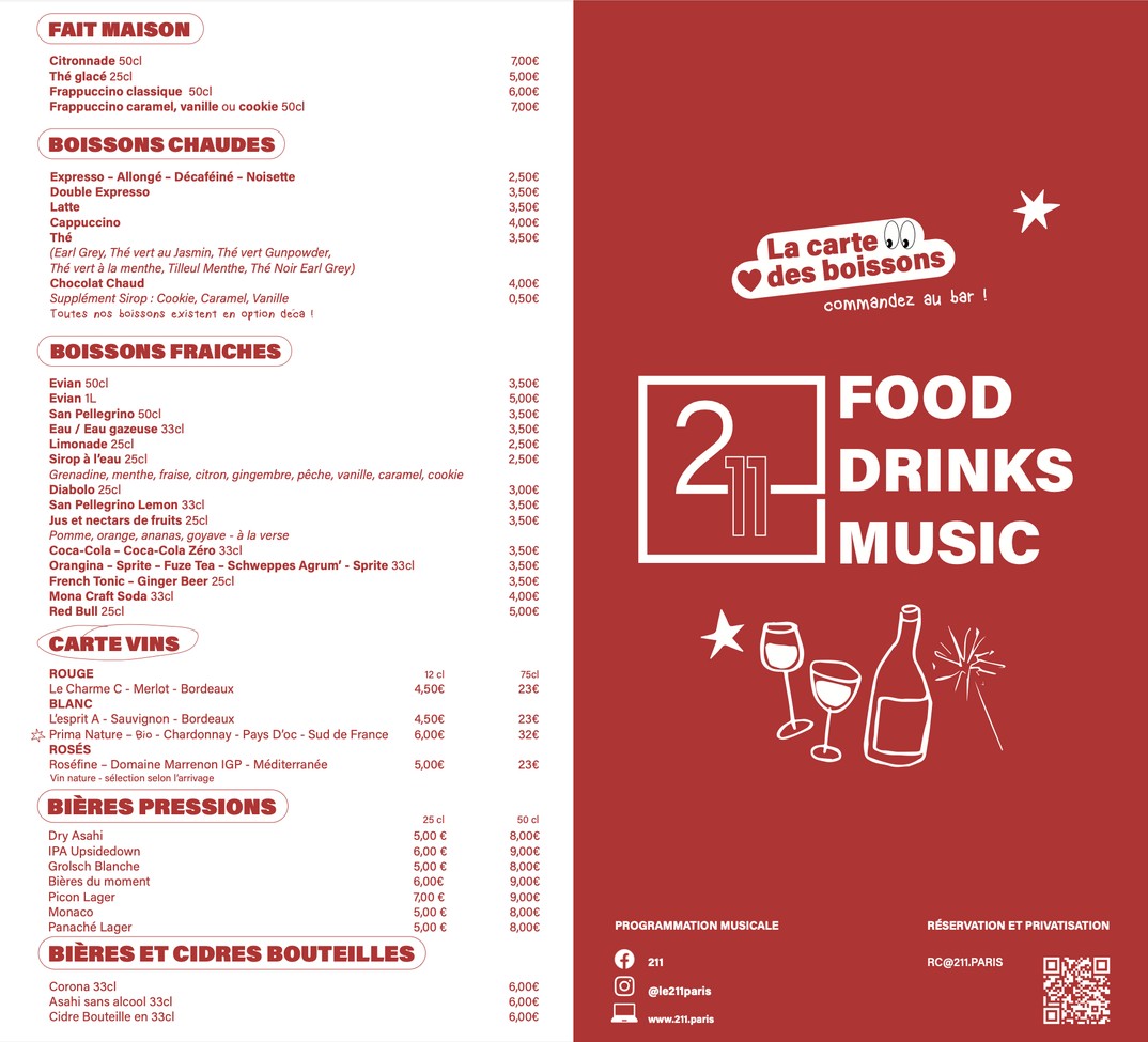 211 menu 2