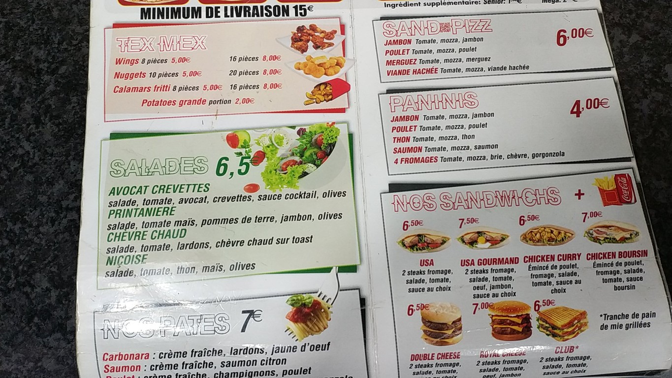Oliviero menu 4