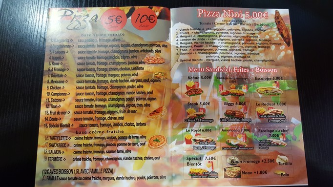 A Bientôt Pizza