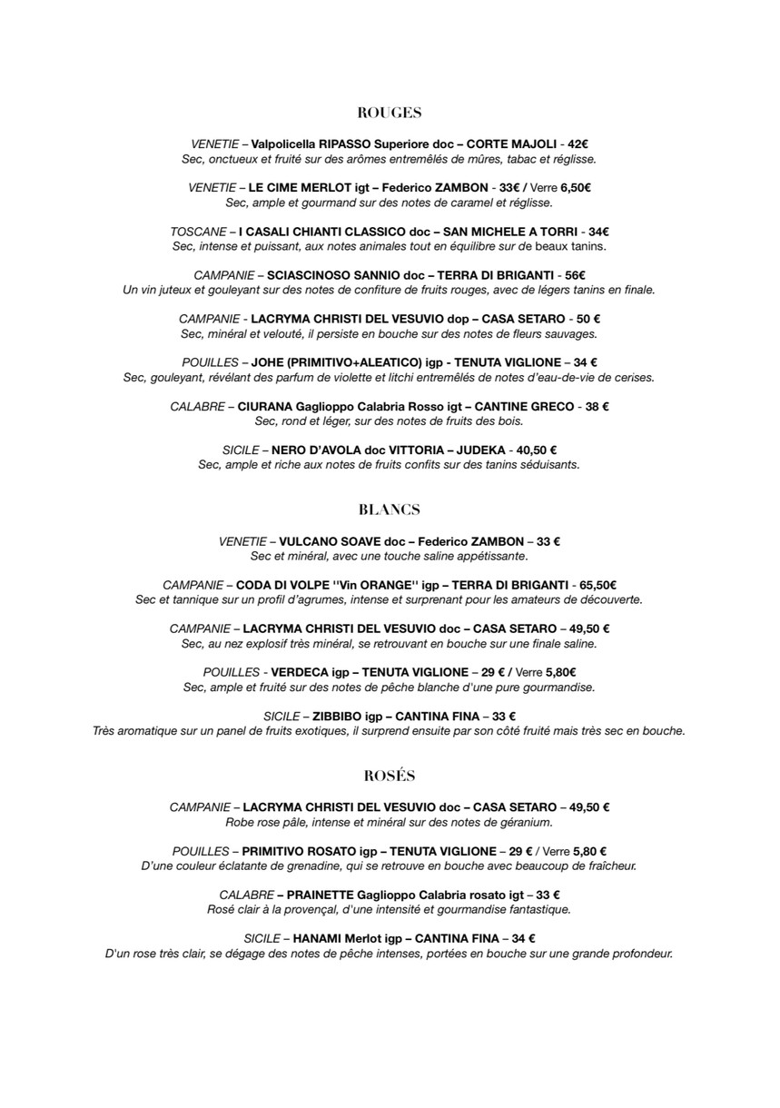 Nell'Arte menu 5