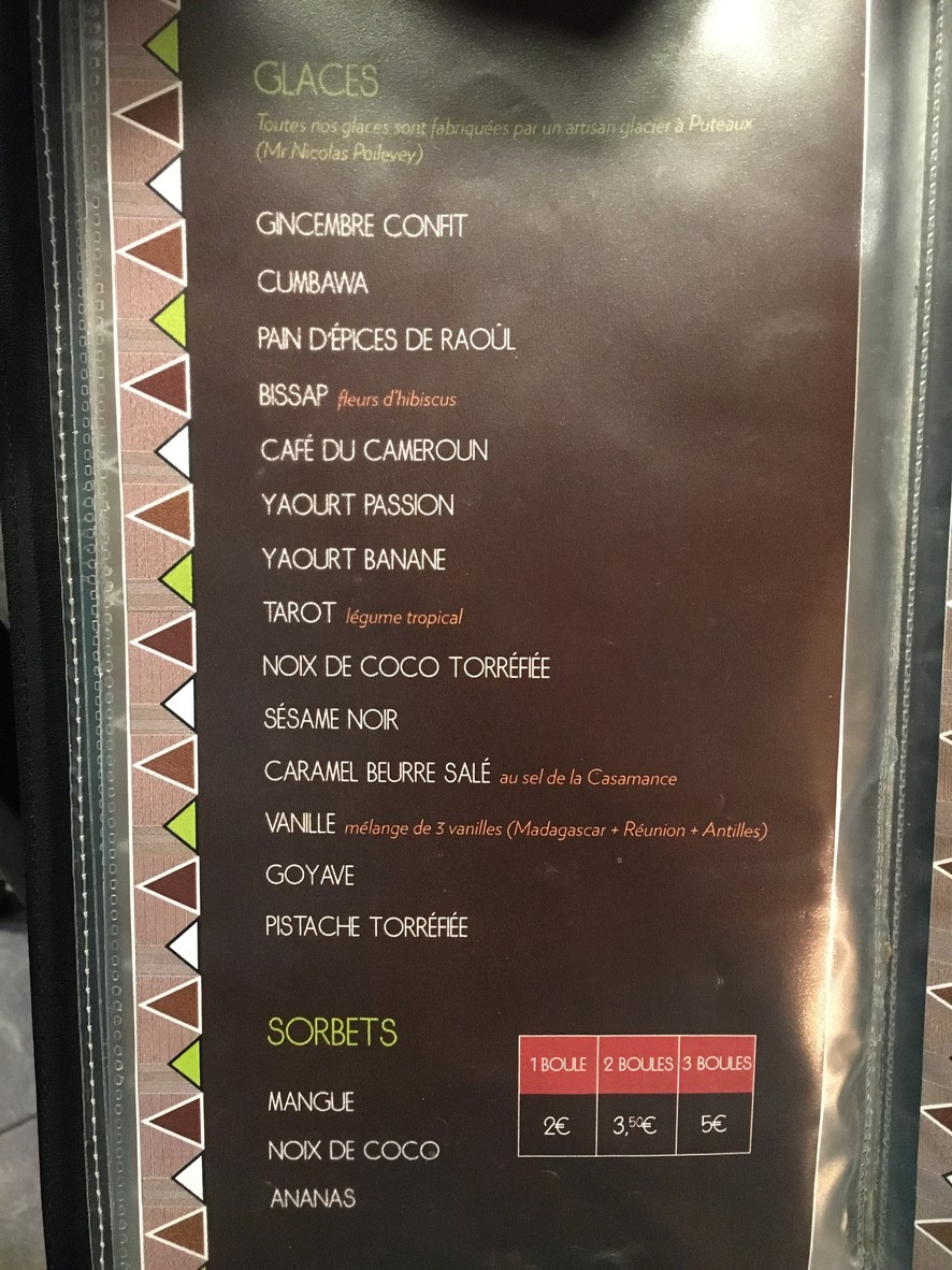 Ô Petit Club menu 5