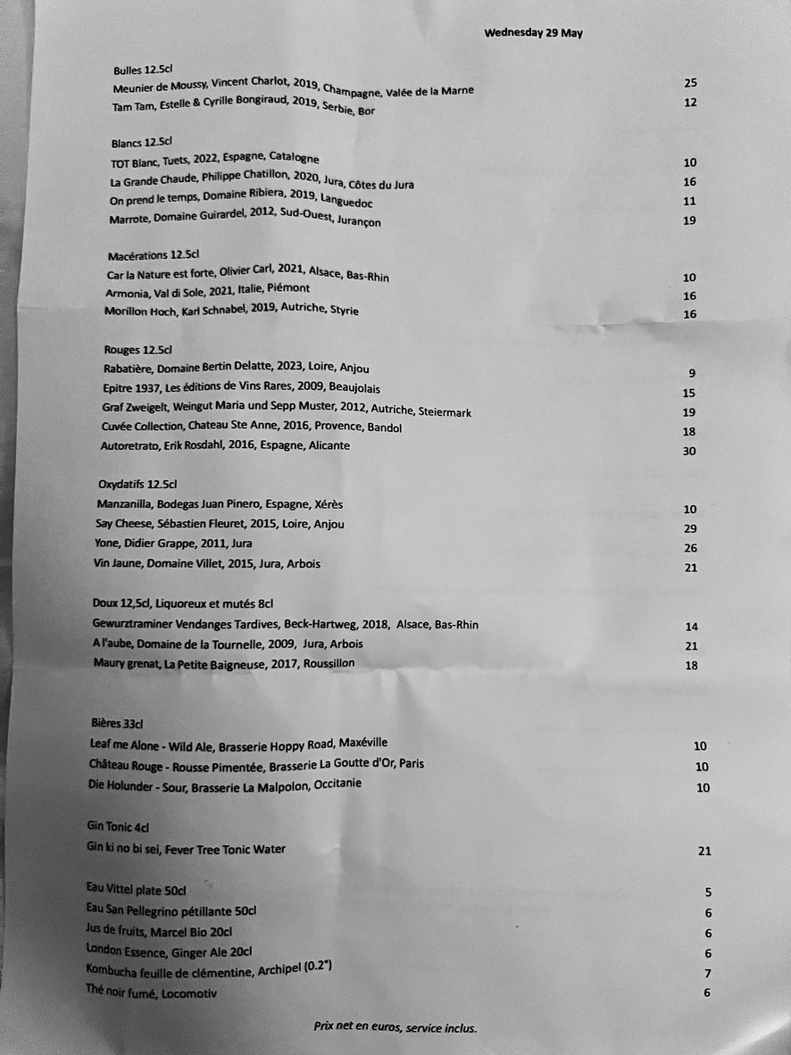Vivant 2 menu 2