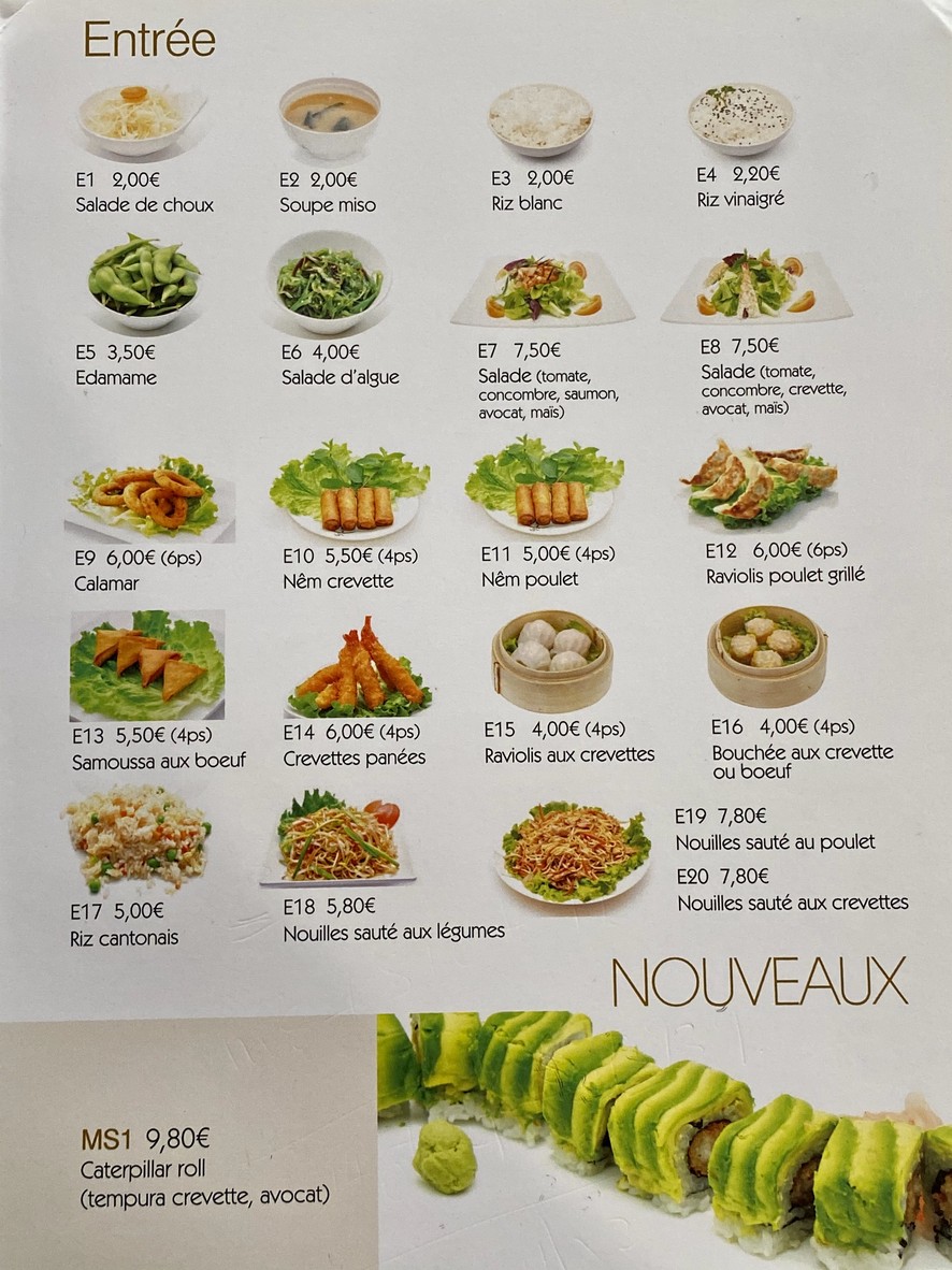 Asia King menu 2