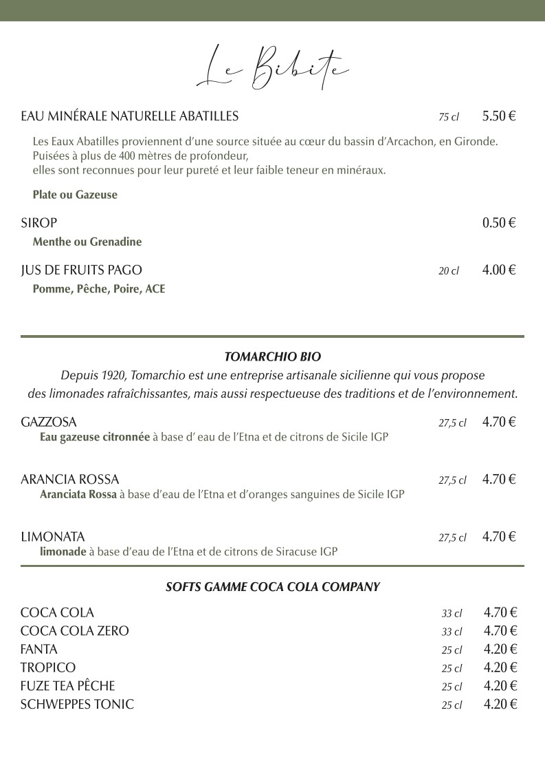 Da Giuliana menu 4