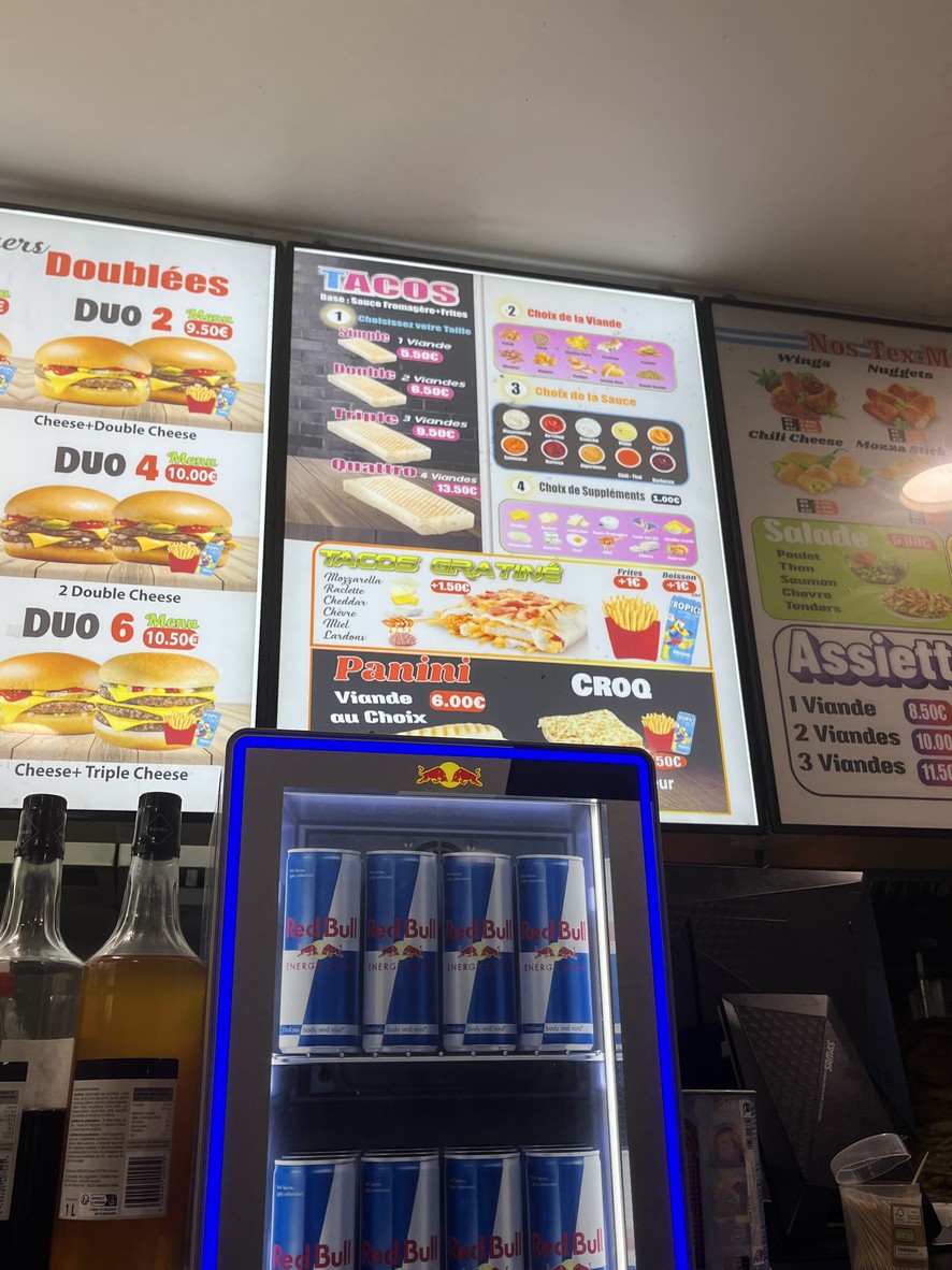 O'MEGA FOOD menu 1