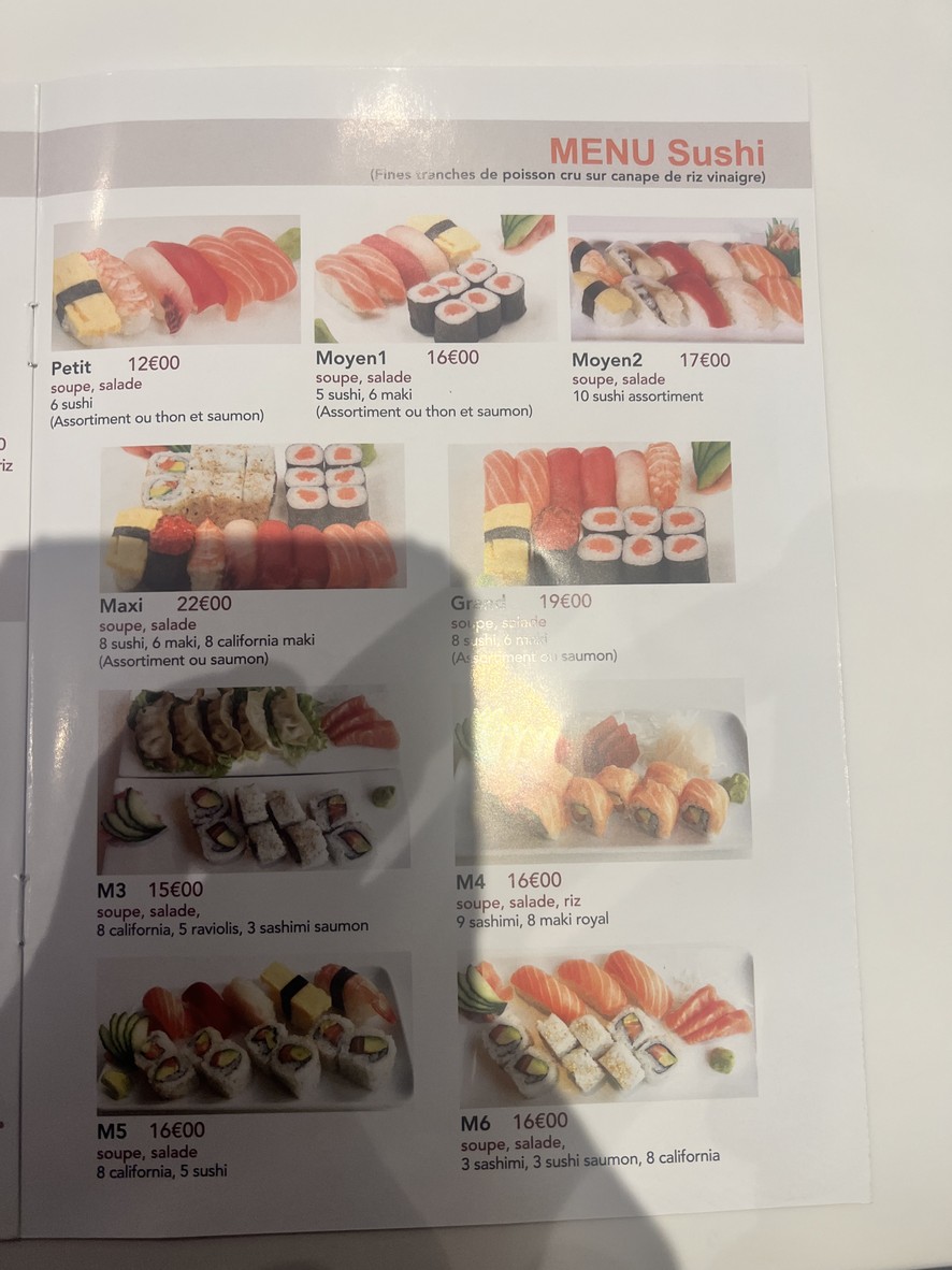 Katsura menu 4